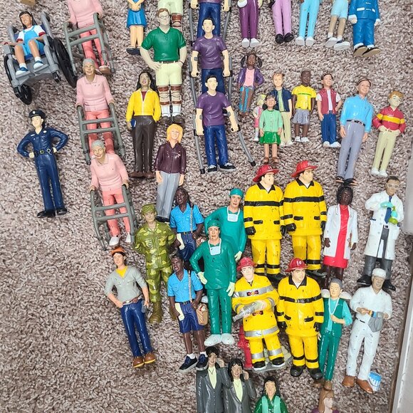 Lakeshore Community Block Play People, People with Differing Abilities, & More! - Picture 1 of 7